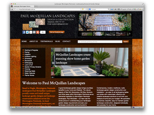 Pixelfire Website Design Geelong Pic 2 - Landscaper Website Design