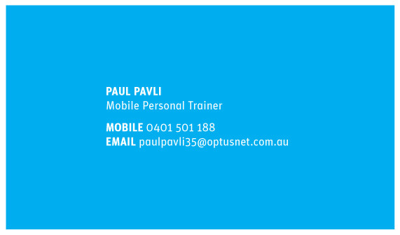 Paul Pavli's Mobile Personal Training Pic 2