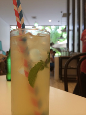 QAG Cafe Pic 3 - Home made lemonade at QAG