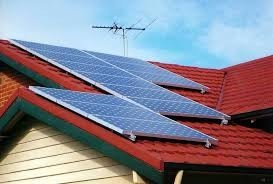 Davey Electrics Pic 3 - Solar panels installed on residential property