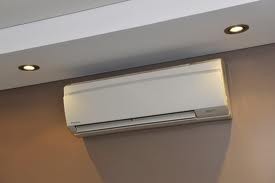 Davey Electrics Pic 1 - Split system airconditioner and downlights installed in a residential property