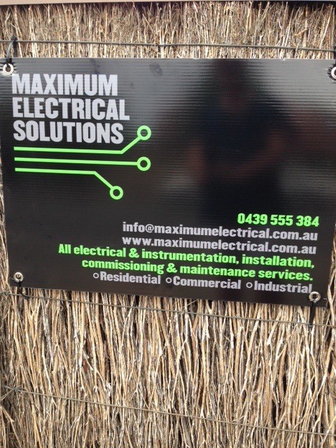 Maximum Electrical Solutions Pic 1 - Another Maximum Electrical Solutions Installation