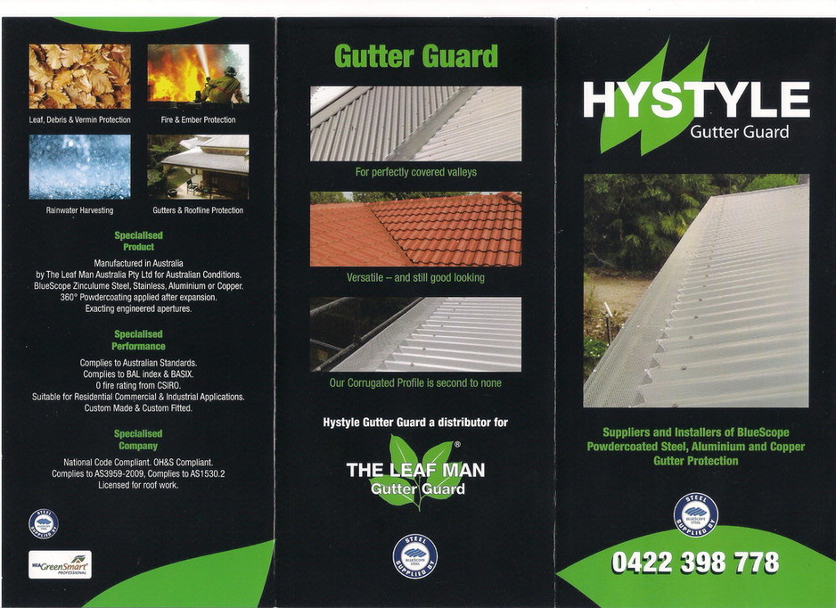 HYSTYLE GUTTER GUARD Pic 1