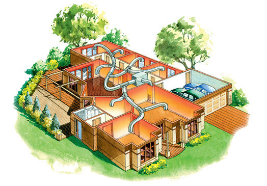 Discount Heating & Cooling Pic 1 - Ducted heating and cooling for the whole home