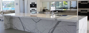 Eurostyle Stone Pty Ltd Pic 4 - Marble Kitchen Benchtops Sydney Calacatta arabescato carrara Free quotes installation