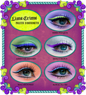 Friends of the Lagomorph Pic 3 - Lime Crime cosmetics bright and colourful 100 vegan makeup line Lipsticks lip gloss eye shadow eye liner primer