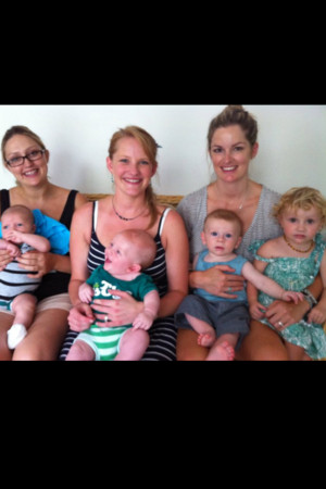 Tiny Touch Baby Massage Pic 4 - some Graduates and their babies