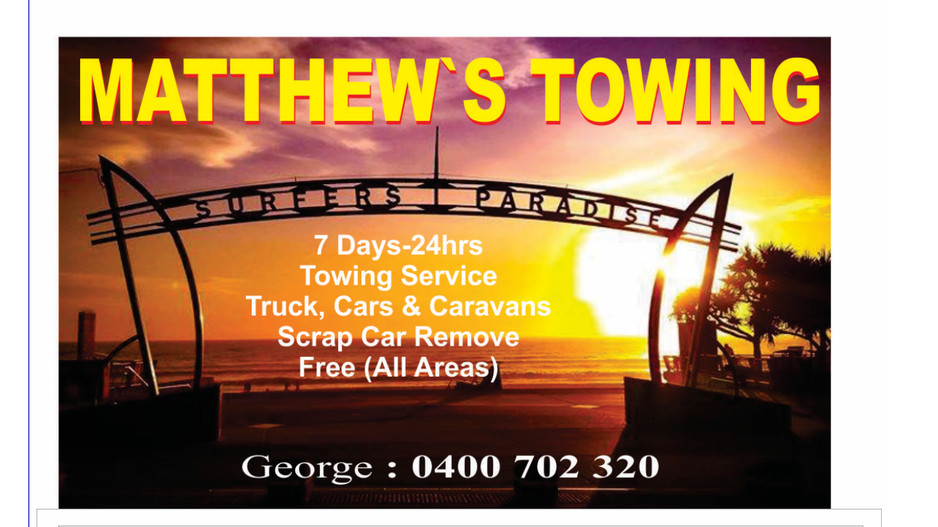 Matthew's Towing Pic 1 - All Local Interstate Towing 4 Car Carrier Fully Insured