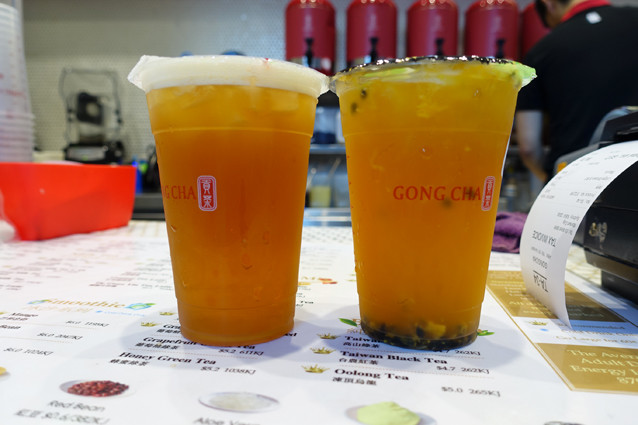 Gong Cha Pic 1 - My teas