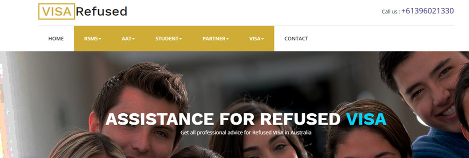 Visa Refused Pic 1 - VISA Refused Services and Consultations Student Visa RSMS VISA PARTNER VISA