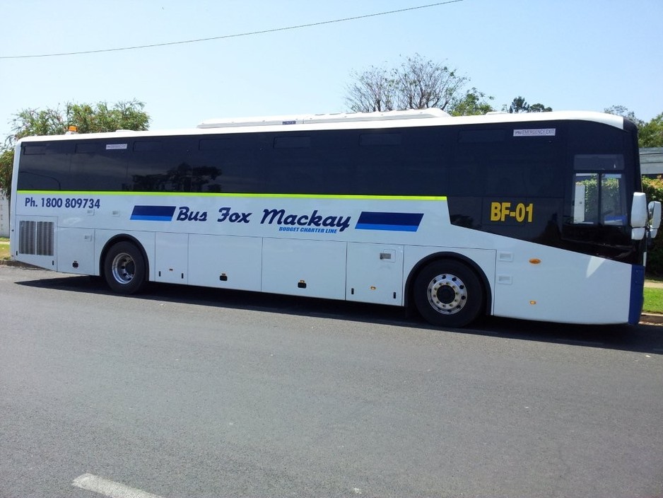 Bus Fox Pic 1 - 57 seater coach available for local and long distance charters Fully seat belted and airconditioned