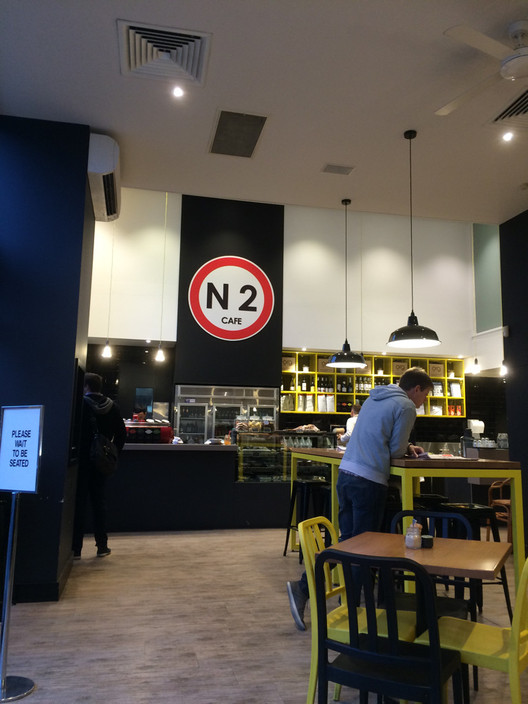 N2 Cafe Pic 1 - Interior and serving area