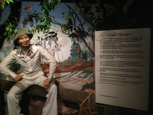 The Big Golden Guitar Tourist Centre Pic 3 - Waxwork of Chad Morgan