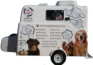 My Pet Services Pic 3 - Air Conditioned Comfort for your Pet Fully Enclosed for Evening work also