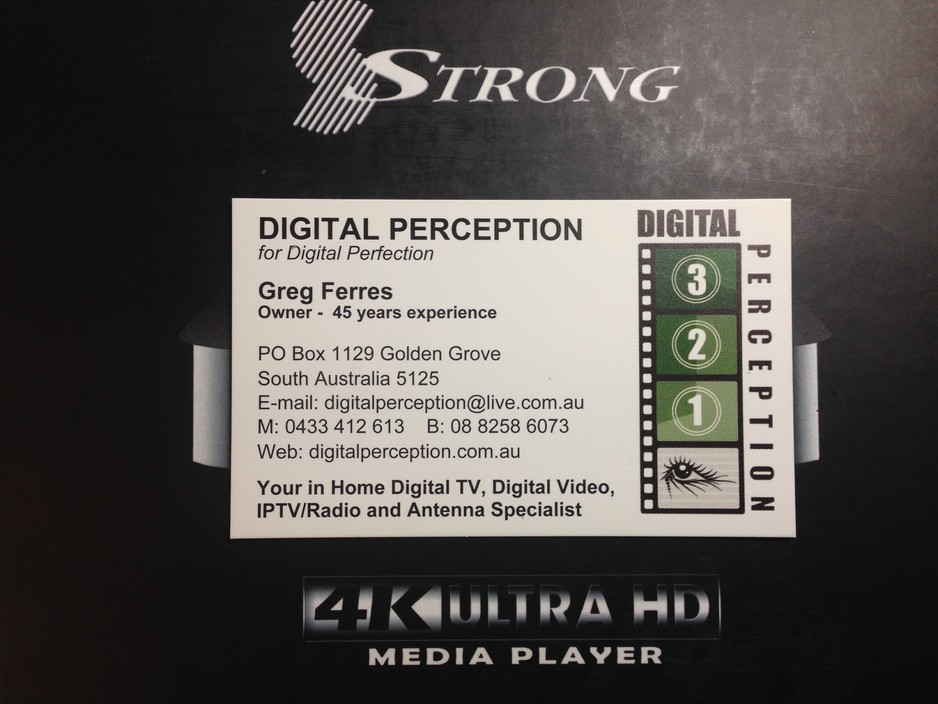 Digital Perception Pic 1 - Digital Perception specialise in Smart TV Media Centers from Strong Technologies