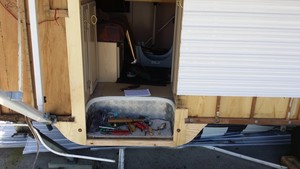 Jacks Mobile Caravan Service and Repairs Pic 5 - Repaired main door framing