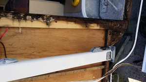 Jacks Mobile Caravan Service and Repairs Pic 4 - Rot around main door