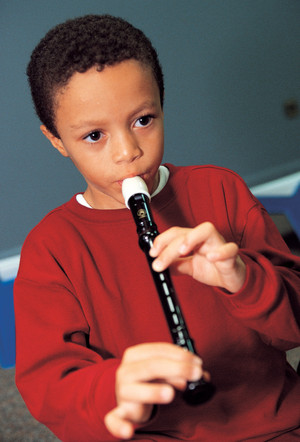 Kids Music Toys Pic 4 - playing the recorder