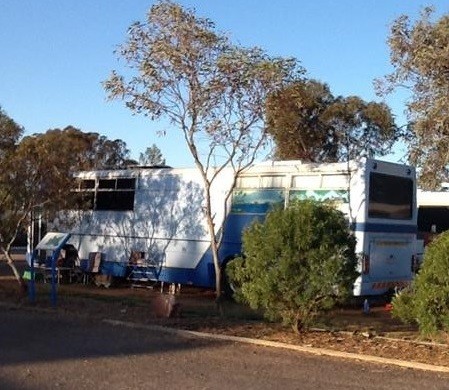 Whyalla Caravan Park Pic 1 - Large drive through sites