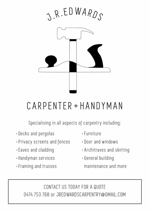 J R Edwards Carpenter + Handyman Pic 1