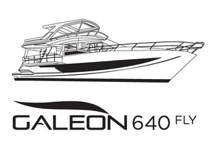 Fyrefly Design Pic 2 - Alexander Marine Australia Galeon 640 Fly Simple Line art logo 2020