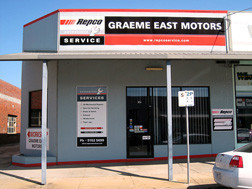 Graeme East Motors Pic 1 - store front 5 Graeme East Motors 3875 Bairnsdale car service mechanic workshop 2