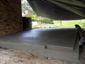 Choice Concrete Solutions Pic 5 - Garage extension slab