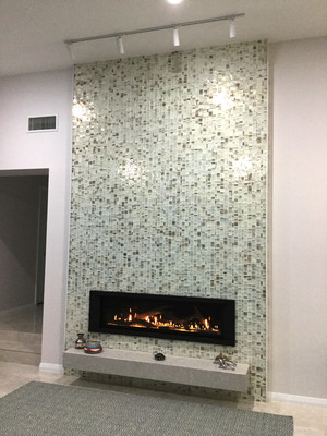 Serenity Constructions Qld Pty Ltd Pic 5 - Designer Fireplace on the Gold Coast