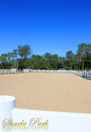 Sharla Park Equestrian Centre Pic 2 - Sharla Park Horse Agistment Queensland Sand Arena