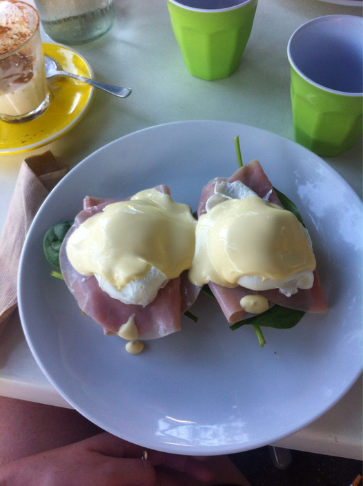 Urban Cat Cafe Pic 1 - Eggs Benny with ham