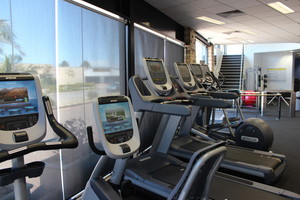 DIY Fitness 24/7 Pic 2 - Cardio area with foxtel and internet enabled touch screens