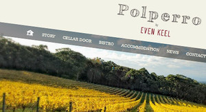 Entice Website Design Pic 3 - Polperro Winery