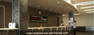 Camberwell Junction Medical Clinic Pic 4 - Large reception area with friendly staff