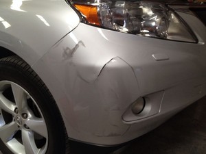 K1 Smash Repairs Melbourne Pic 3 - Lexus RX350 Before