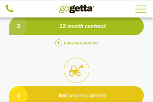 GoGetta Equipment Finance Pic 5 - 4 flexible options after 12 months of renting