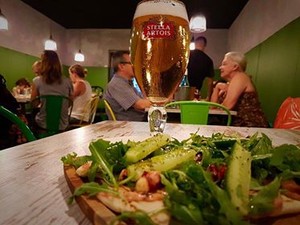 The Twisted Olive Pic 5 - STELLA ARTOIS ON TAP 10 Pair it with GRILLED OCTOPUS one of our popular dishes on the menu MATCH MADE IN HEAVAN