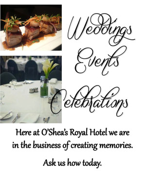 O'shea's Royal Hotel Pic 3 - Function Centre at OSheas Royal Hotel