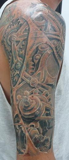 Bells Ink Tattooing and Body Piercing Pic 4 - biomechanicaltattoo by bells