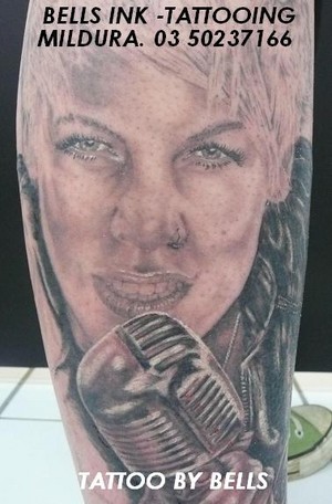 Bells Ink Tattooing and Body Piercing Pic 3 - pink portrait