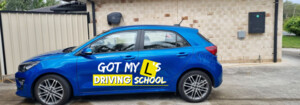 Got My L's Driving School Pic 3 - 2022 Kia Rio Sport with Duel Controls Your learner will be seen and safe on the road