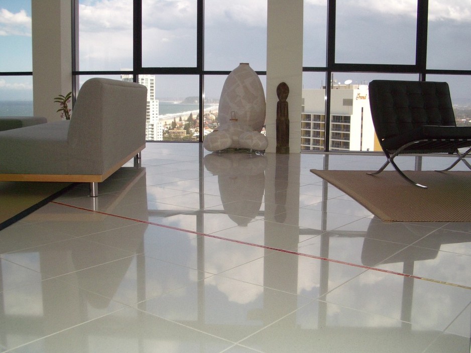 The Marble Man Pic 1 - Polished Marble Floor