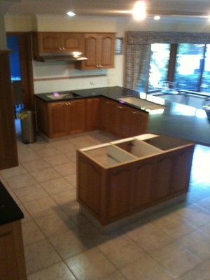 Appliance Connect Pic 2 - new benchtops being installed