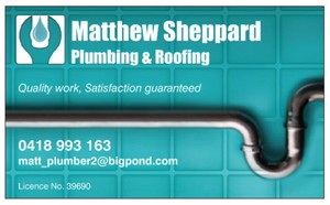 Matthew Sheppard Plumbing & Roofing Pic 3