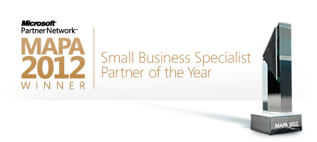 Comcity Technology Pic 1 - Comcity Winner of Microsoft Small Business Specialist Partner of the Year 2012