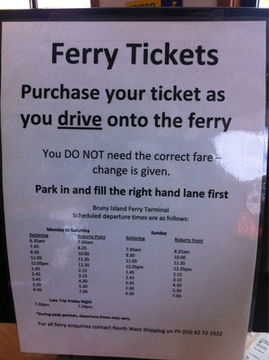 Bruny Island Ferry Pic 4