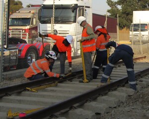 ATS Rail Construction Training Pic 2 - Certificate II in Rail Infrastructure practical training