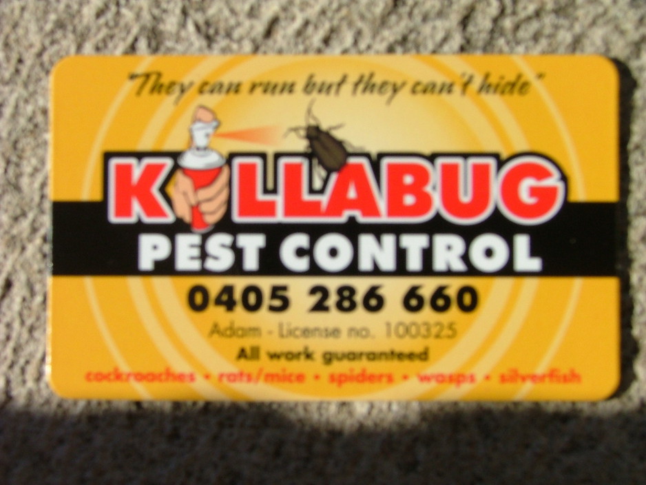 Killabug Pest Control Pic 1