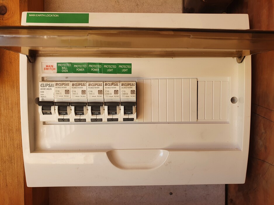 Precision Electrical & Airconditioning Pic 1 - Switch board upgrades from fuses to safety switches on every circuit