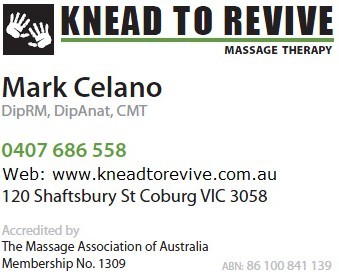 Knead To Revive Pic 1 - Business Card