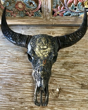 Unique Imports Pic 4 - Full Size Buffalo Head